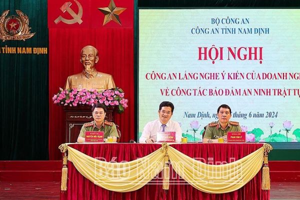 Nam Định: Tình hình an ninh chính trị, trật tự an toàn xã hội được giữ vững