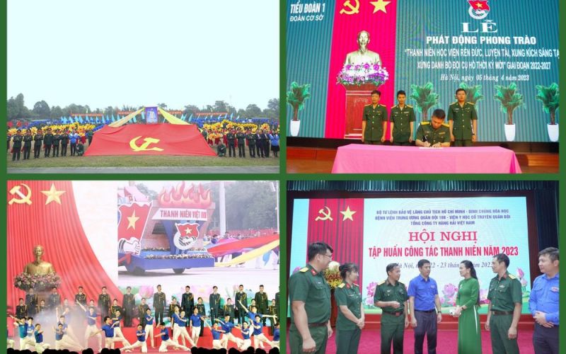 10 dấu ấn của tuổi trẻ toàn quân năm 2023