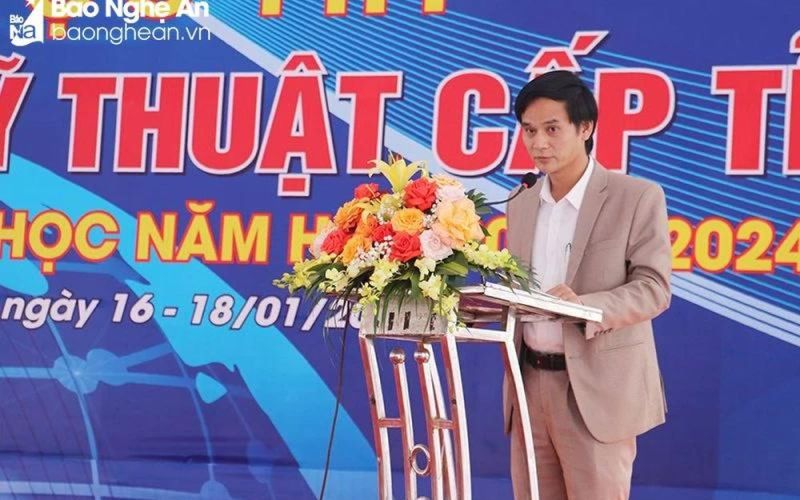 12 dự án đạt giải Nhất tại Cuộc thi Khoa học, kỹ thuật cấp tỉnh năm học 2023 - 2024