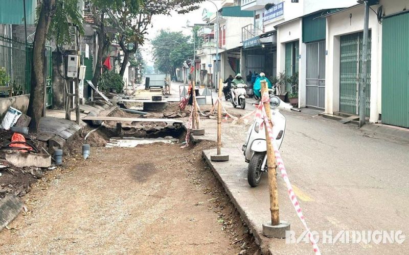 3 gói thầu phát triển tổng hợp các đô thị động lực c hậm hoàn trả kết cấu mặt đường ở TP Hải Dương
