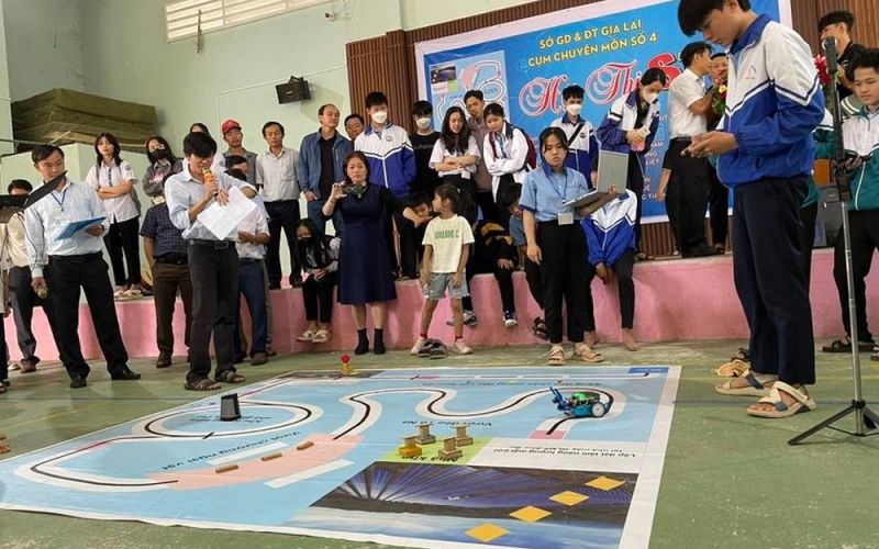 9 trường THPT và THCS tham gia Hội thi STEM tại thị xã Ayun Pa