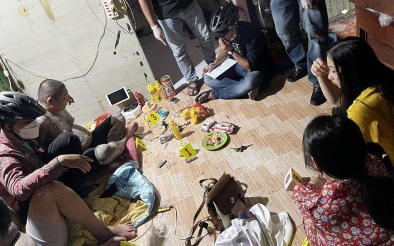 An Giang: Bắt nhóm đối tượng tổ chức sử dụng trái phép chất ma túy