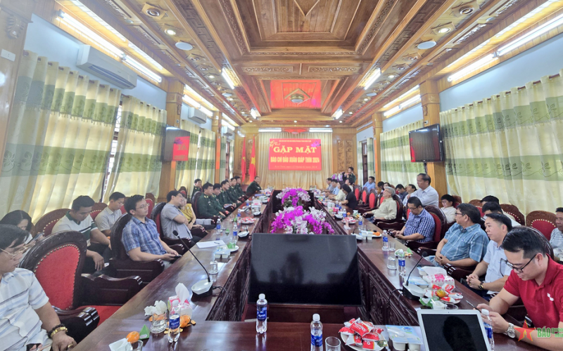 Báo chí góp phần hoàn thành nhiệm vụ của Bộ đội Biên phòng tỉnh Kon Tum
