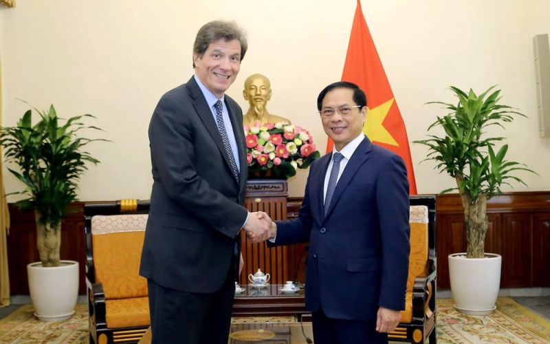 Bộ trưởng Ngoại giao Bùi Thanh Sơn tiếp Thứ trưởng Ngoại giao Hoa Kỳ