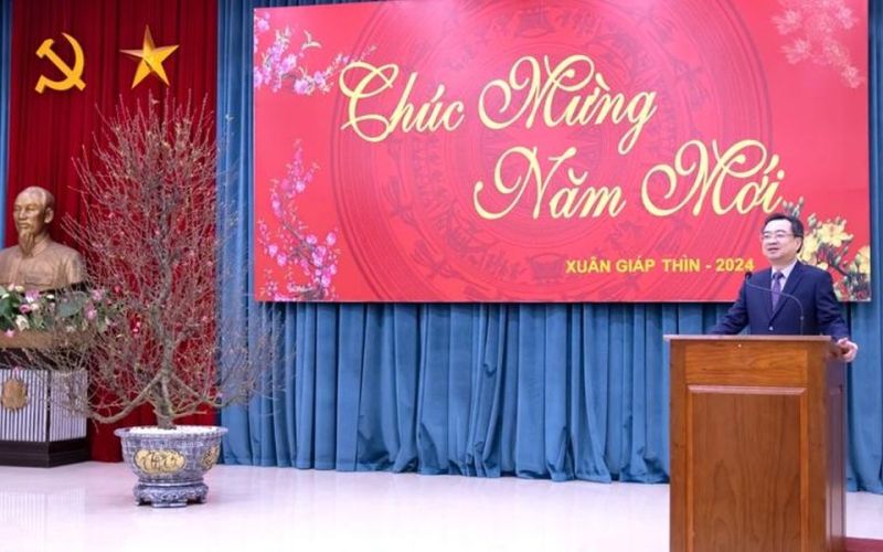 Bộ Xây dựng gặp mặt cán bộ hưu trí nhân dịp Xuân Giáp Thìn 2024