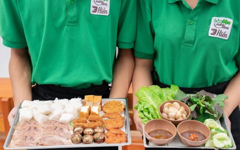 Bún đậu mắm tôm 3 Hiền thu hút thực khách gần xa và kinh doanh đầy tiềm năng