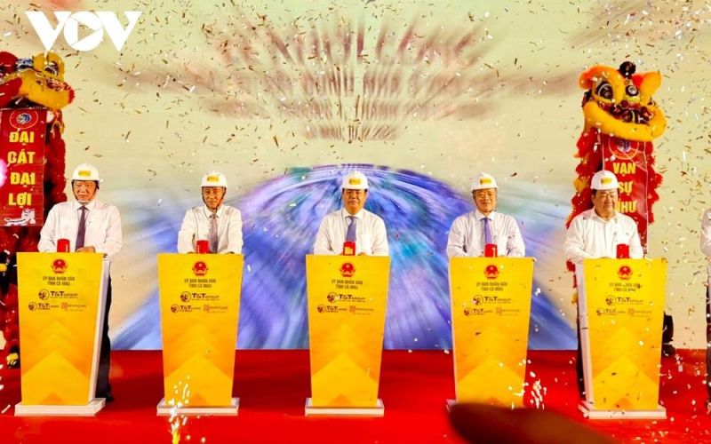 Cà Mau khởi công dự án đô thị hơn 1.000 tỷ đồng