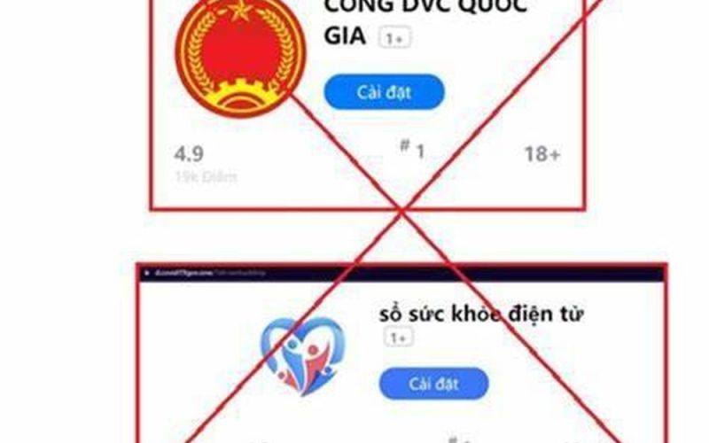 Cẩn thận với chiêu lừa đảo bằng ứng dụng dịch vụ công giả mạo