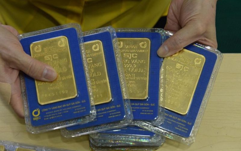 Chênh lệch giá mua bán vàng miếng thu hẹp sau ngày vía Thần Tài