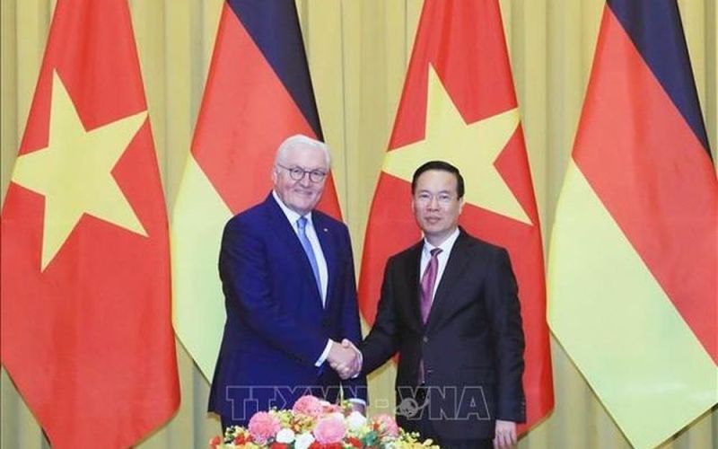 'Chung tay làm sâu sắc hơn quan hệ Việt Nam - Đức đang phát triển tốt đẹp'