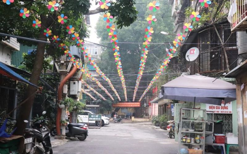 Chung tay xây dựng khu dân cư văn minh