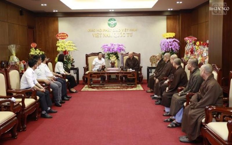 Công an TP.HCM chúc Tết Giáp Thìn đến Ban Trị sự GHPGVN TP.HCM