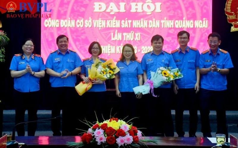 Công đoàn VKSND tỉnh Quảng Ngãi và nhiều đoàn viên được khen thưởng