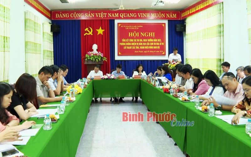 Cụm thi đua số 7 ngành tài nguyên và môi trường tổng kết năm 2023