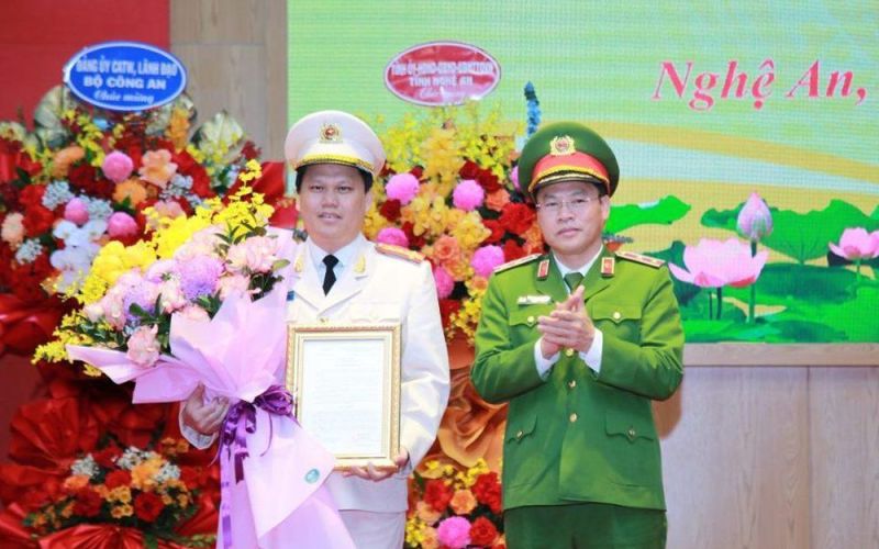 Đại tá Bùi Quang Thanh làm Giám đốc Công an tỉnh Nghệ An