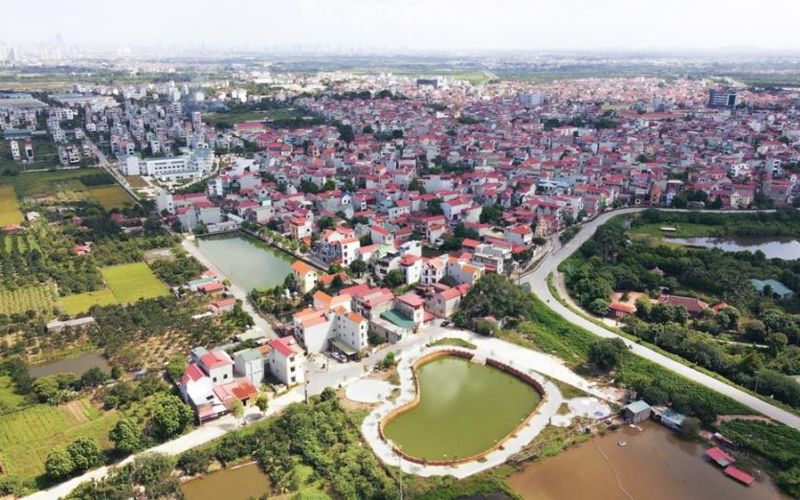 Đan Phượng xây dựng nông thôn mới gắn với phát triển đô thị văn minh