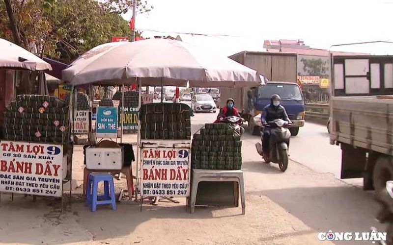 Dẻo thơm bánh giầy Quán Gánh - thức quà dân dã của Thủ đô