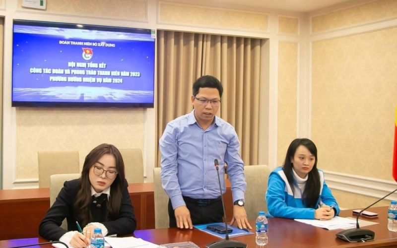 Đoàn Thanh niên Bộ Xây dựng triển khai nhiệm vụ năm 2024