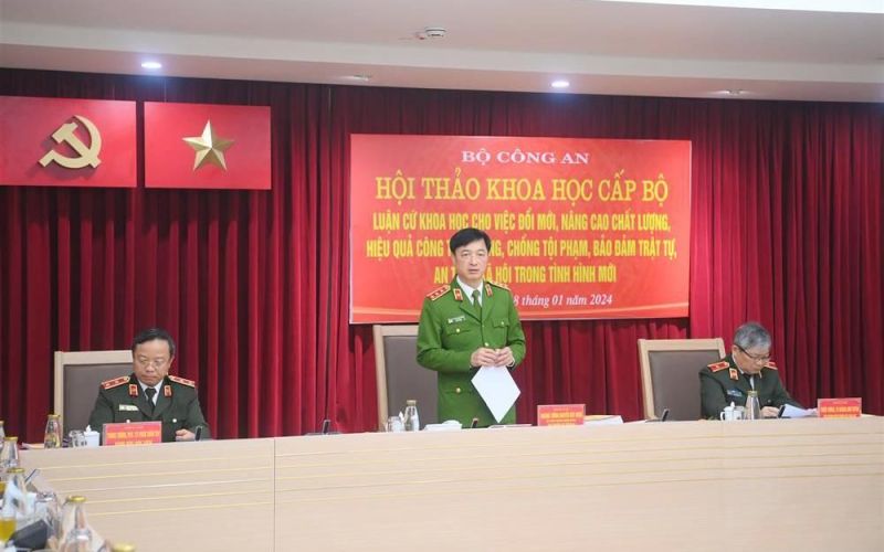 Đổi mới, nâng cao chất lượng, hiệu quả công tác phòng, chống tội phạm trong tình hình mới