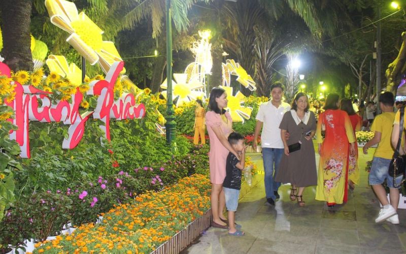 Đồng Nai: Khai mạc đường hoa Nguyễn Văn Trị đón Xuân Giáp Thìn