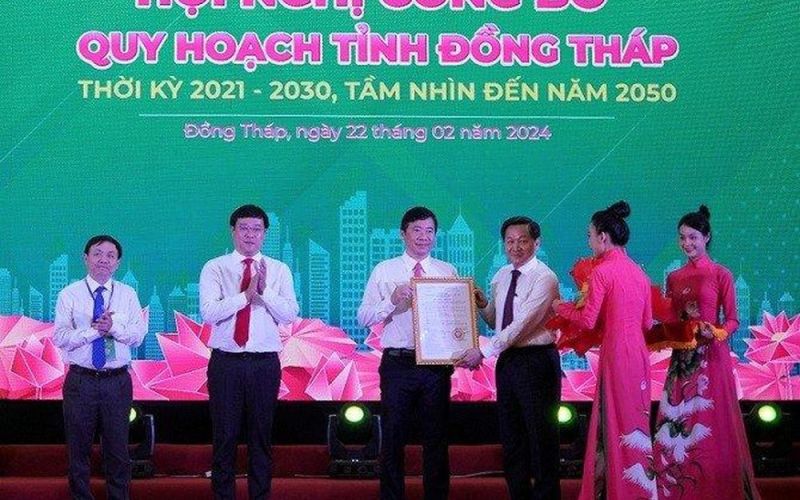 Đồng Tháp định hình không gian phát triển thời kỳ 2021 - 2030 theo cấu trúc '4-3-4'