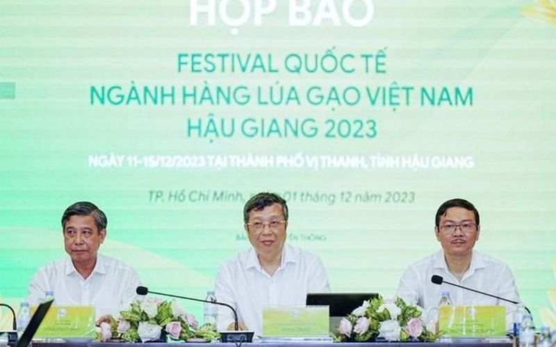 Festival lúa gạo Việt Nam lần đầu tiên được nâng tầm quốc tế