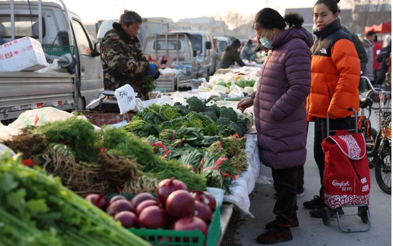 Giá tiêu dùng của Trung Quốc giảm mạnh nhất kể từ năm 2009