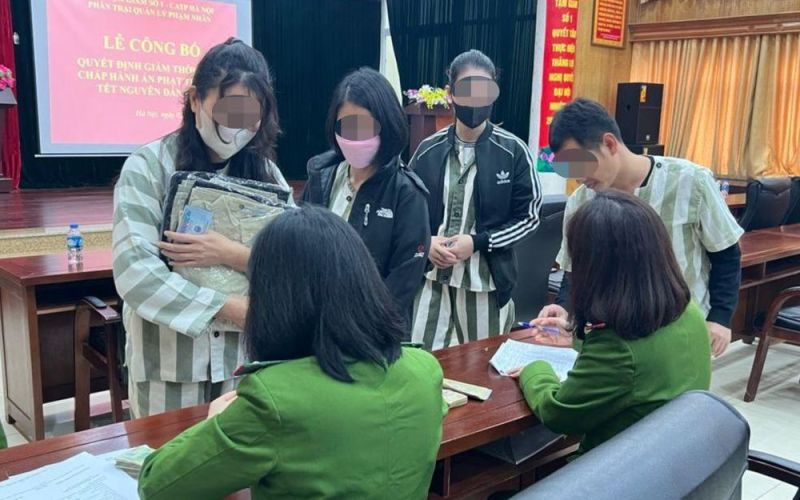 Hà Nội có hơn 170 phạm nhân được giảm án, tha tù trước thời hạn dịp Tết Nguyên đán