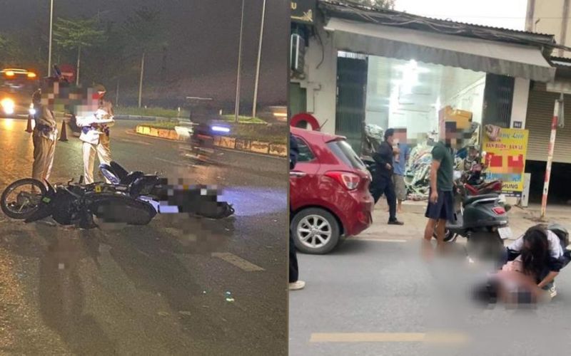 Hà Nội: Tai nạn giao thông nghiêm trọng làm 4 người thương vong trong ngày 23/11