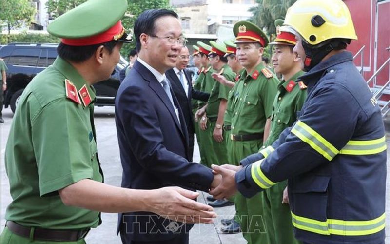 Hết sức coi trọng công tác phòng, chống cháy nổ
