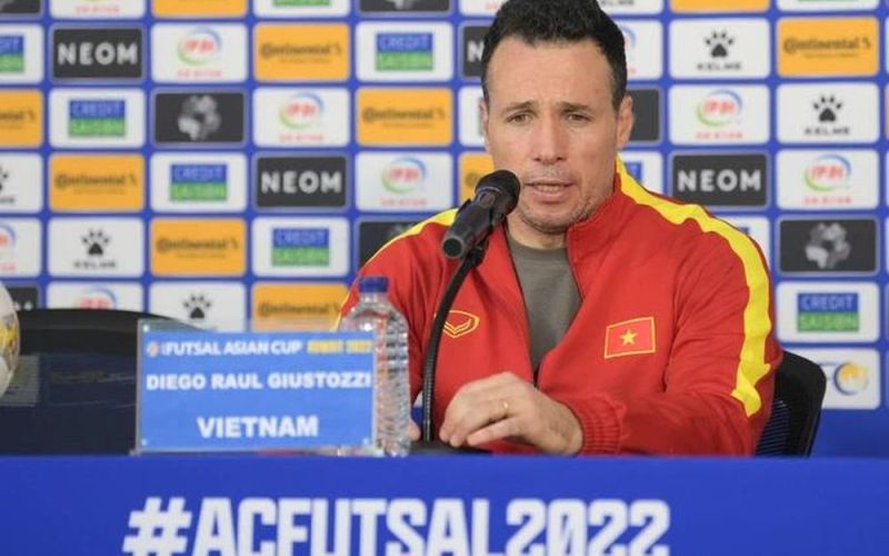 HLV của tuyển futsal Việt Nam cảm nhận tốt khi cùng bảng với Thái Lan