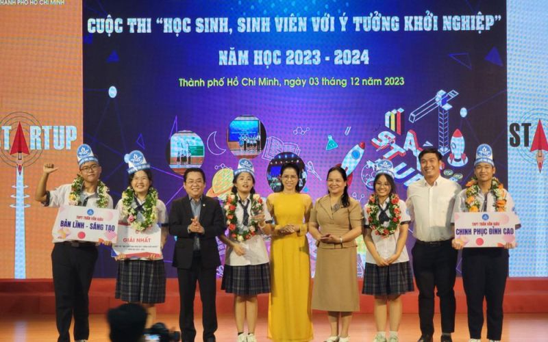 Học sinh trưởng thành hơn qua dự án khởi nghiệp