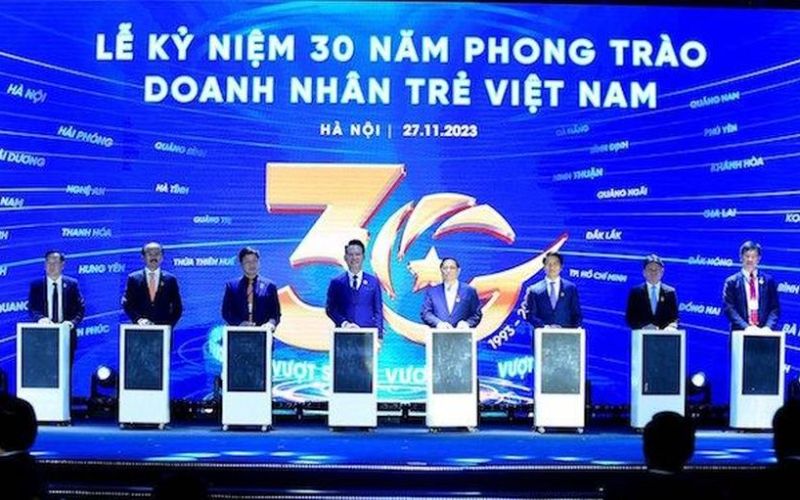 Hội Doanh nhân trẻ Việt Nam dẫn dắt phong trào Doanh nhân trẻ trong 30 năm qua