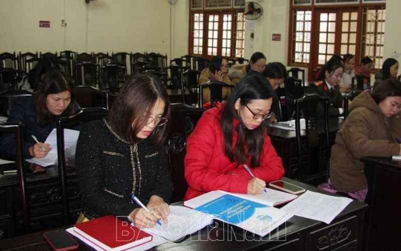 Hội LHPN huyện Bình Lục triển khai công tác thi đua khen thưởng năm 2024