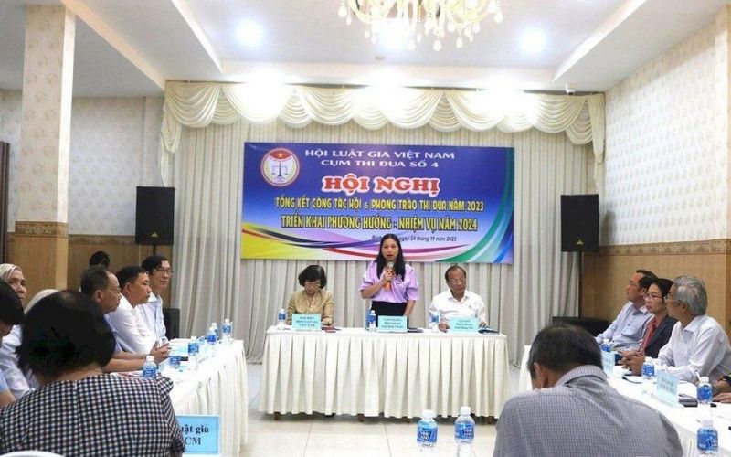 Hội Luật gia Việt Nam khu vực miền Đông Nam bộ tổng kết Công tác Hội