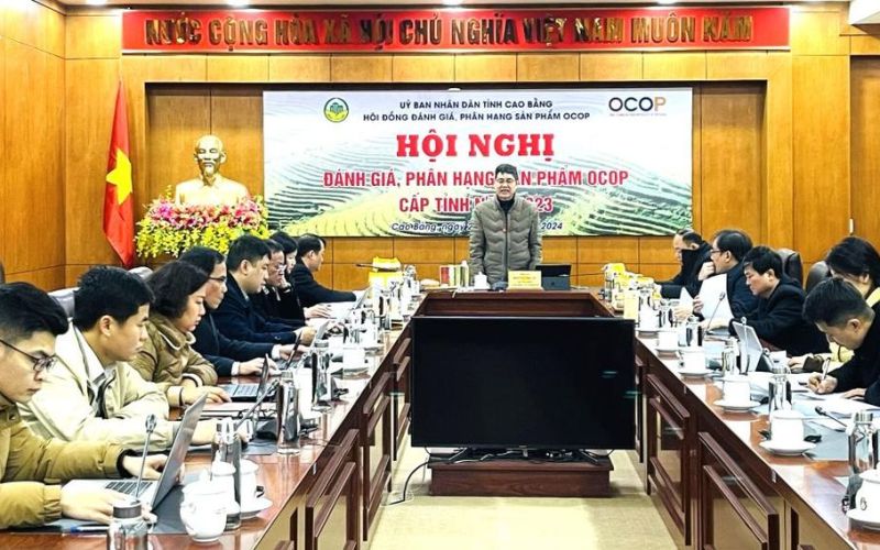 Hội nghị đánh giá, phân hạng sản phẩm OCOP 4 sao cấp tỉnh