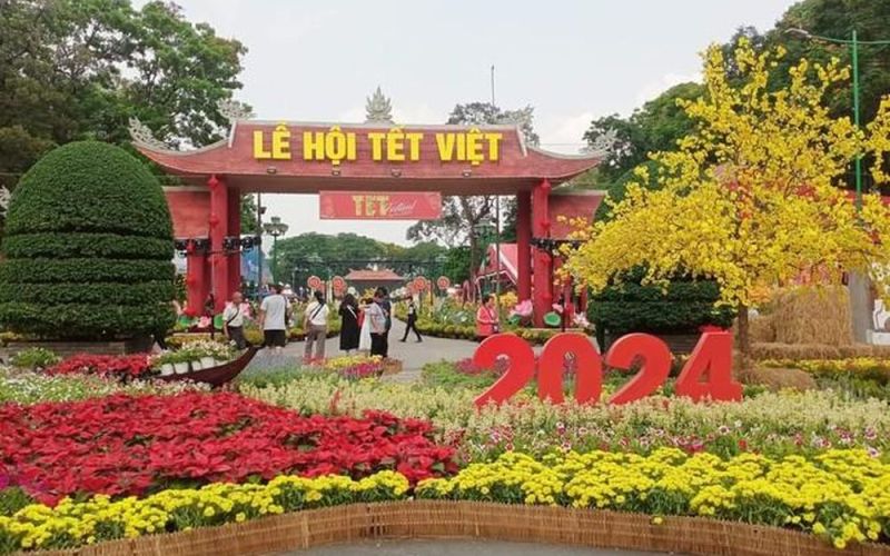 Khai mạc không gian 'Lễ hội Tết Việt 2024' TP. HCM