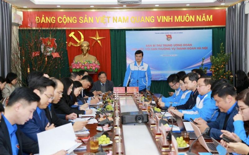 Kiến tạo môi trường và hỗ trợ thanh niên Thủ đô trong bối cảnh chuyển đổi số