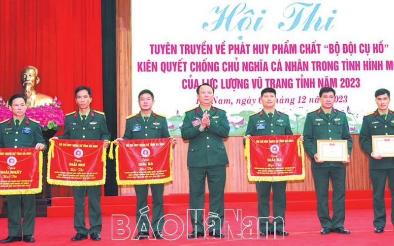 LLVT huyện Bình Lục thực hiện tốt nhiệm vụ QP, QSĐP