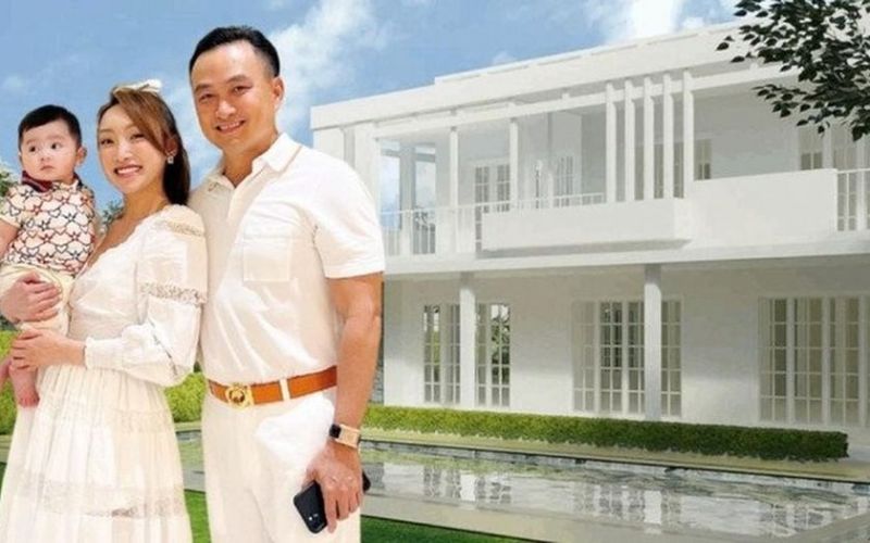 Mãn nhãn biệt thự triệu đô xanh mướt của Chi Bảo và vợ trẻ