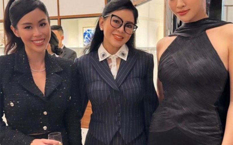 Mẹ con nhà tỷ phú Johnathan Hạnh Nguyễn đọ style với Lương Thùy Linh, 'chặt' cỡ này làm Hoa hậu áp lực