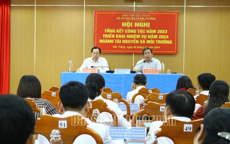 Ngành Tài nguyên và Môi trường hoàn thành tốt các chỉ tiêu, nhiệm vụ