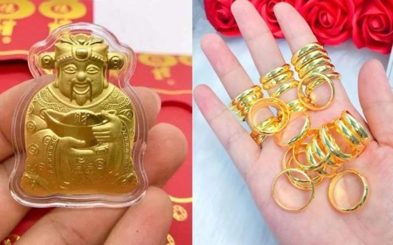 Ngày Vía Thần Tài, nên mua vàng nhẫn hay vàng miếng?