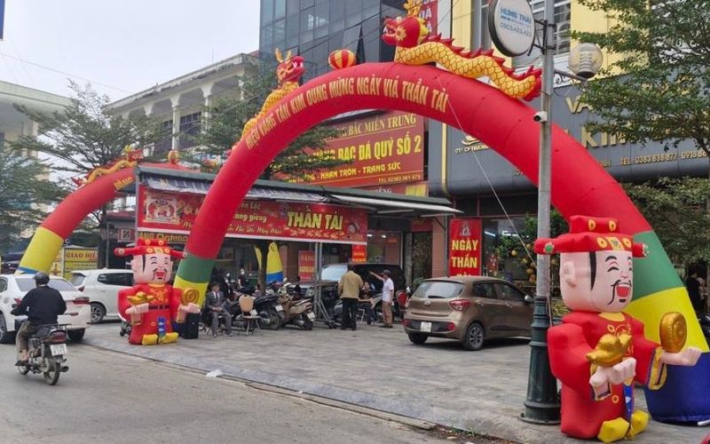 Nghệ An: Nhiều tiệm vàng ảm đạm trong ngày vía thần Tài