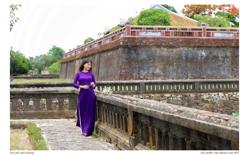 Nhiếp ảnh gia gốc Huế triển lãm ảnh 'Áo dài tôi yêu'