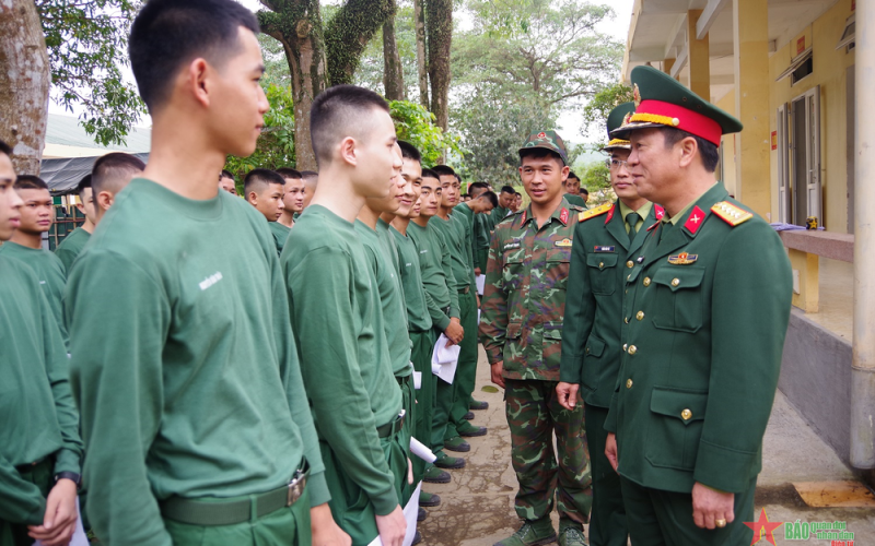 Những ngày đầu của chiến sĩ mới ở Sư đoàn 968, Quân khu 4