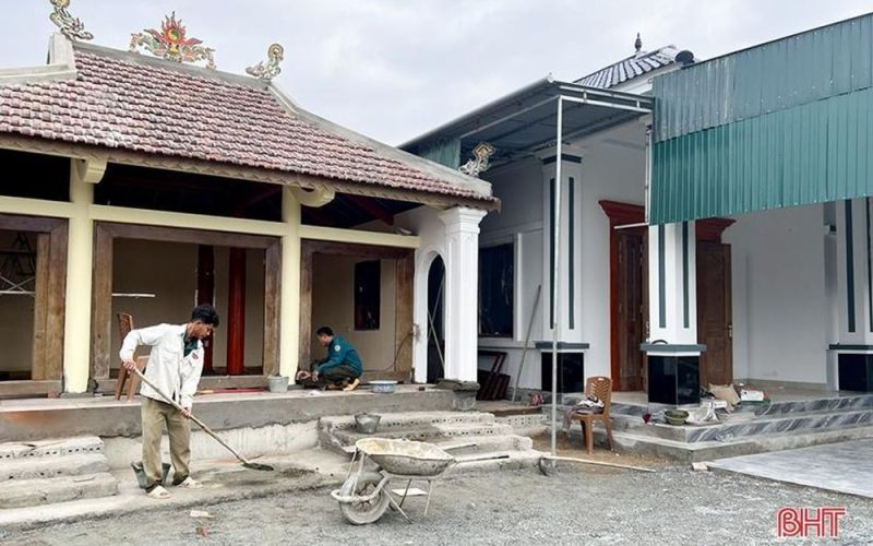 Niềm vui trên những khu tái định cư dự án cao tốc Bắc - Nam ở Can Lộc