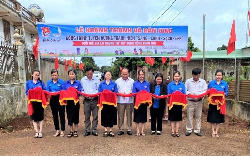 Phát huy sức trẻ trong xây dựng nông thôn mới