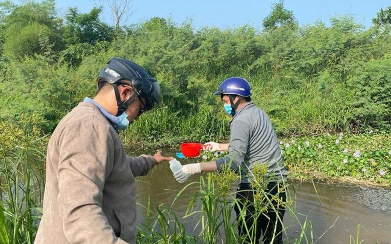 Phạt một doanh nghiệp ở Quảng Ngãi 330 triệu đồng vì xả thải ra môi trường