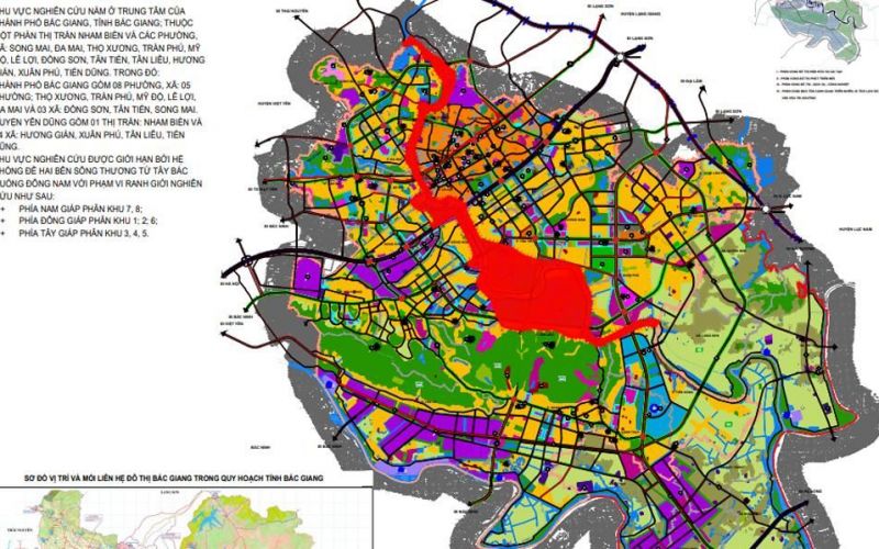 Phê duyệt nhiệm vụ quy hoạch Phân khu 9, đô thị Bắc Giang